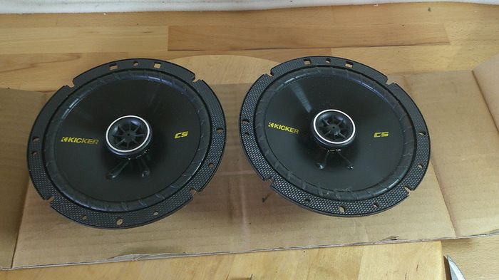 Kicker CS Series 6-3/4" (165mm) Coaxial Car Speakers 300W Peak CS67 New Boxed Unused
