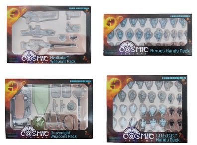 Cosmic Legions Accessory Packs Four Horseman Studios