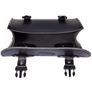 Motorcycle Leather Saddle Bag, Removable Waterproof Black Universal Motorcycle Side Pockets with 2 Mounted Straps Image 4