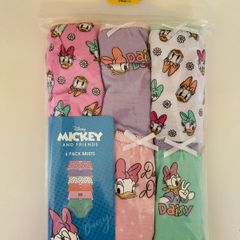 Primark Disney Mickey & Friends - Daisy, 6 Pack Briefs, Size 9 - 10 Years