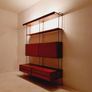 Mid-Century Shelving Unit, Teak, Lighted Image 5