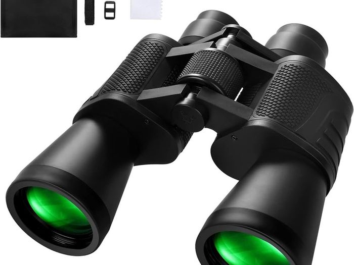 SALE | 10x50 High Power Binoculars for Adults - HD Professional Binoculars with Clear Vision, BAK4 Prism, FMC Lens - Waterproof Binoculars Telescope for Bird Watching Hunting Travel Football Games