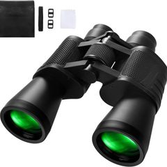 SALE | 10x50 High Power Binoculars for Adults - HD Professional Binoculars with Clear Vision, BAK4 Prism, FMC Lens - Waterproof Binoculars Telescope for Bird Watching Hunting Travel Football Games