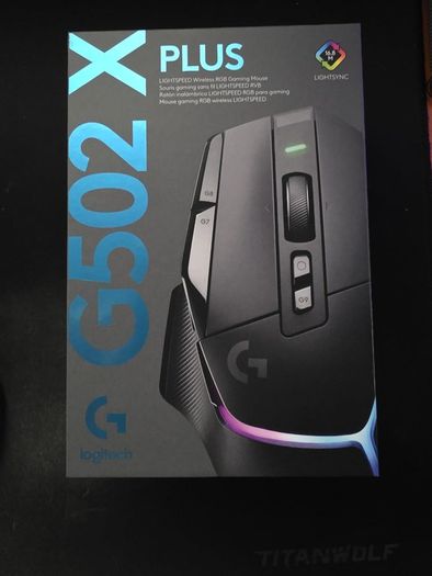 Logitech G502 X Plus LIGHTSPEED Wireless RGB Gaming Mouse Black