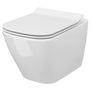 Cersanit Set Concealed Fame  + Bowl + Flush Button Image 6