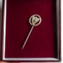 Vintage Sterling Silver  Enamel Irish Temperance Assn Lapel Pin Pioneer Hm Dublin 1960 - 2,1g Image 3