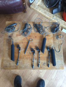 Akg c747 set of 4 + various attachments