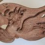 Timber carved hand carved wall hanging Chinese /Asian Image 8