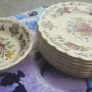 17 Piece Incomplete Vintage Myott Myotts Dynasty Swirl Indian Tree  Teaset Delph HTF Fine Staffordshire Ware Image 5