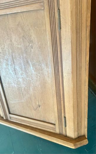 Antique Pine Corner press vernacular style provincial made in Ards Peninsula
