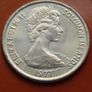 Error? coin Vintage Solomon Islands 1977 Coin Stamp cover BUNC Image 4