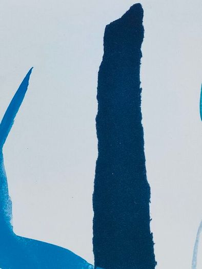 3 Foot 1988  Joan Miro Woodcut