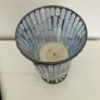 Blue candle holder Image 2