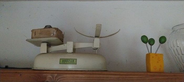 vintage weighing scales