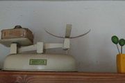 vintage weighing scales