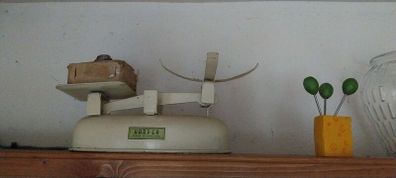 vintage weighing scales