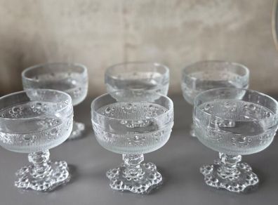 Vintage Glass Dessert Dishes