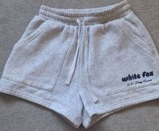 white fox shorts