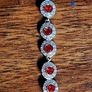 Swarovski necklace red Image 3