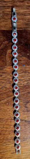 Swarovski necklace red