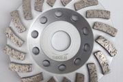 3PC PROFESSIONAL Diamond grinding disc, cup, wheel 125mm, 5" concrete,stone