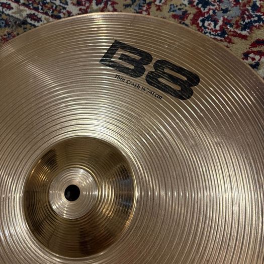 Sabian 16" B8 Thin Crash Cymbal