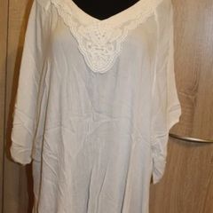 My wear women white blouse size UK24 EU52 Postage included