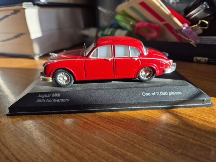 Jaguar MkII Carmen Red 45th Anniversary Ltd Edition of 2000