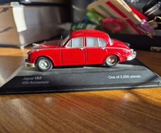 Jaguar MkII Carmen Red 45th Anniversary Ltd Edition of 2000