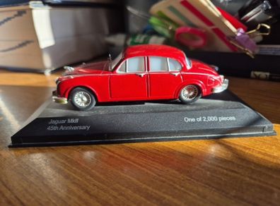 Jaguar MkII Carmen Red 45th Anniversary Ltd Edition of 2000