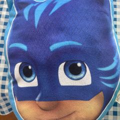 Two 3D PJMasks Cushions. ( Cat boy & Gekko )