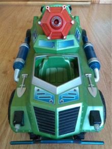 Large Green Car