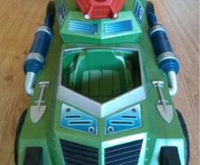 Large Green Car
