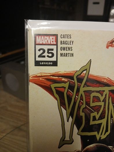 Venom #25 1st Cameo of Virus