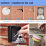 Key Lock Box, EMIUP [Wall Mounted] Key Safe Box Used For Key Storage And Management In Homes, Offices, Factories, Construction Site.Ultra Tough 4 Digit Combination Secure Key Storage, High Security Image 2