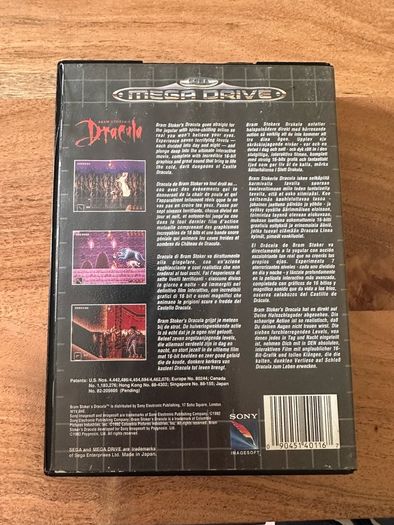 Sega Megadrive games Sonic Castlevania