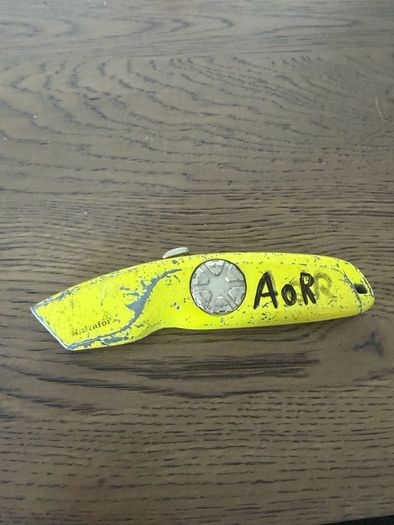 Hultafors Knife / Stanley Knife Yellow / Orange
