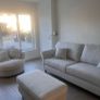 4 seater couch and footstool Image 2