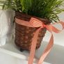 ShabbyChic Planter and Greenery Image 2