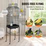 Large Bird Cage 62 Inch with Rolling Stand & Tray Image 3