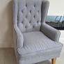 Nested Soothe Easy chair & Rocker Grey/Beech Image 4