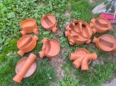Brand new wavin draning fittings