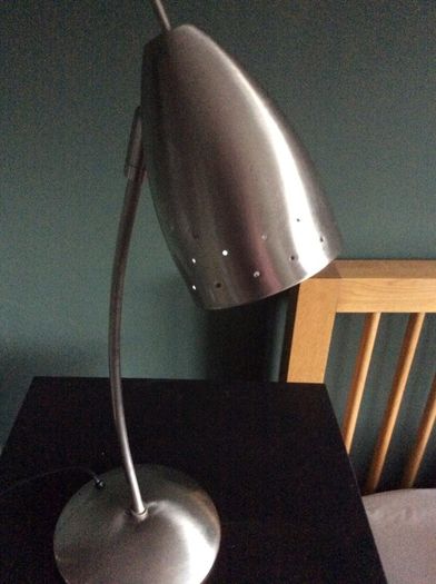 Austrabeam Mid Century Chrome Table / Desk / Reading Lamp