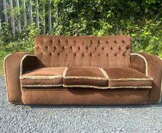 Lovely Retro Brown Couch