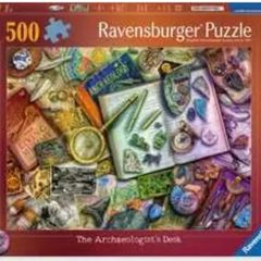 Ravensburger the archaeologists desk 500 Jigsaw puzzle