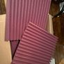 Auralex Acoustics 2" Studiofoam Wedges Burgundy Image 5