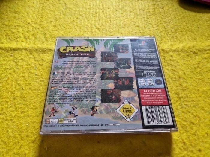 Crash Bandicoot PlayStation1 ps1 PlayStation2 ps2 games Original
