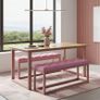 A pink eco-leather bench? Absolutely YES! Image 3