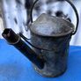 Vintage galvanised watering can Image 5