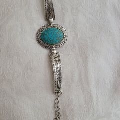 beautiful torquise bracelet plus  pendant